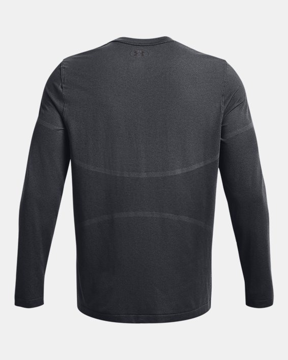 Men's UA RUSH™ Seamless Legacy Long Sleeve in Gray image number 5